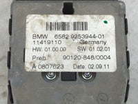 2012 Bmw X3 Radio AM FM Cd Player Receiver Replacement P/N:65829253944-01 11419110, 90120-848/0004 Fits OEM Used Auto Parts 