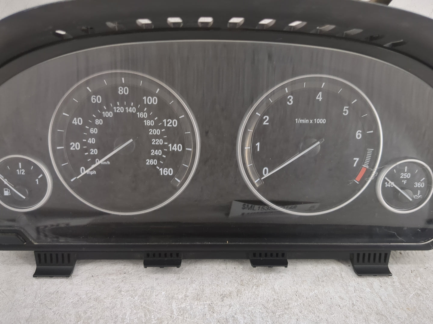 2011-2013 Bmw X3 Instrument Cluster Speedometer Gauges Miles: Fits Fits 2011 2012 2013 OEM Used Auto Parts - Oemusedautopart