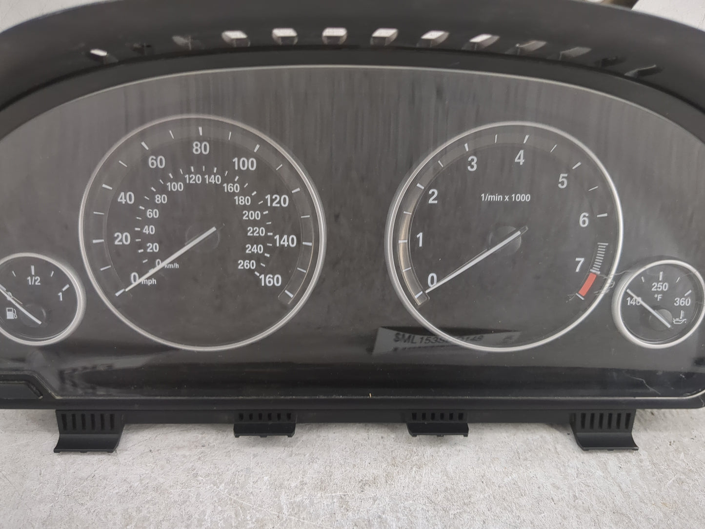 2011-2013 Bmw X3 Instrument Cluster Speedometer Gauges Miles: Fits Fits 2011 2012 2013 OEM Used Auto Parts - Oemusedautopart