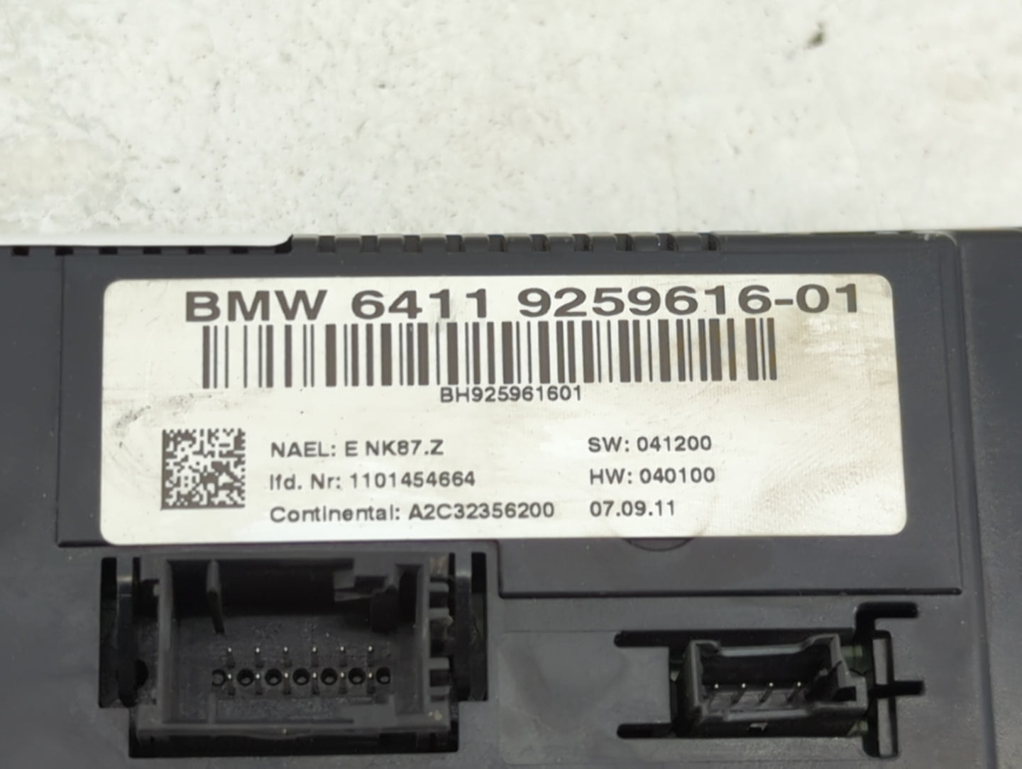 2011-2014 Bmw X3 Climate Control Module Temperature AC/Heater Replacement P/N:9259616-01 Fits Fits 2011 2012 2013 2014 OEM U