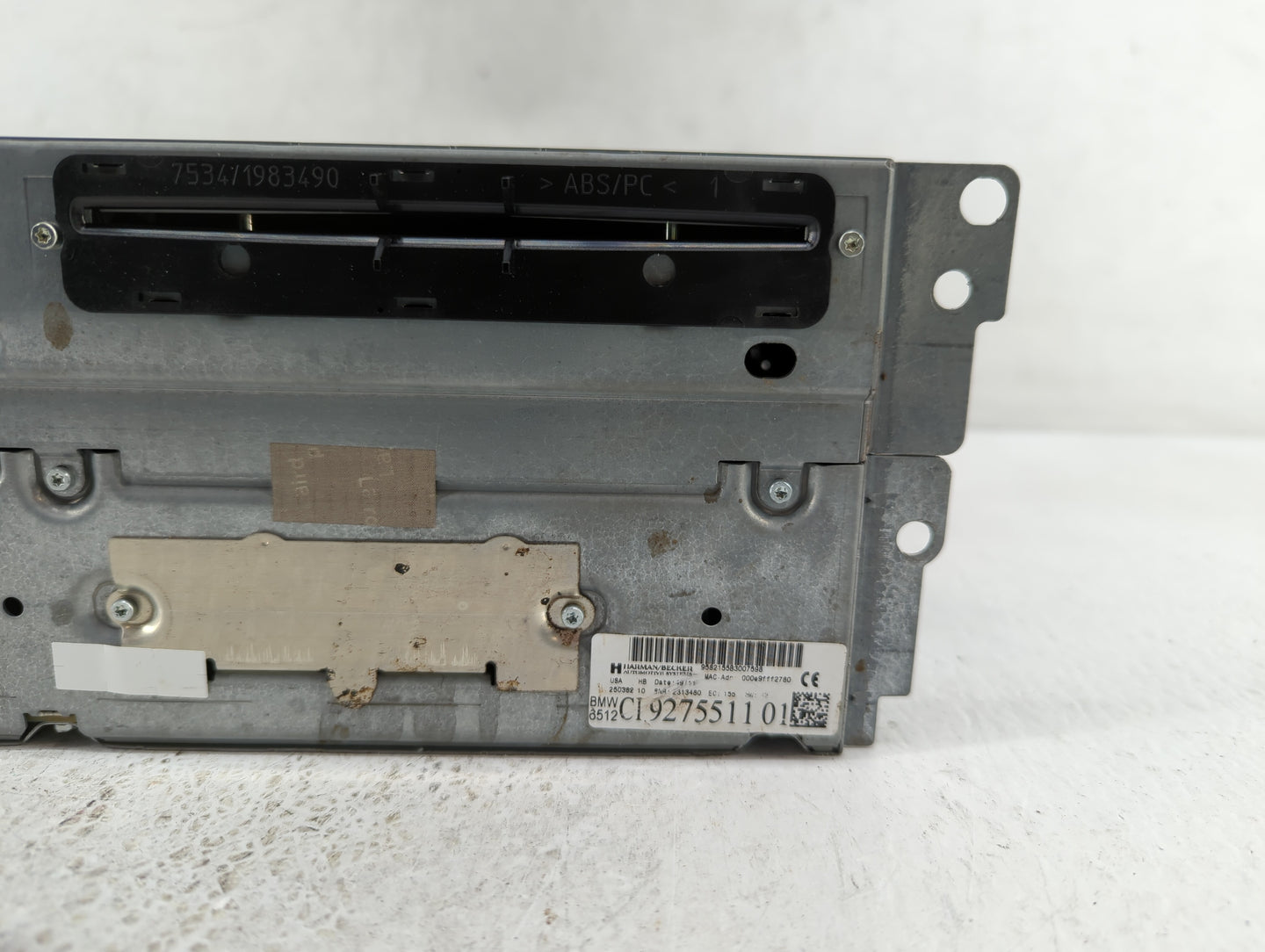 2011-2013 Bmw X3 Radio AM FM Cd Player Receiver Replacement P/N:9 275 511 9 245 815, 9 257 017 Fits Fits 2011 2012 2013 OEM 