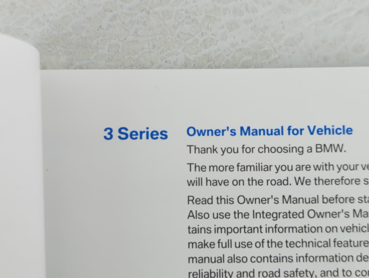 2012 Bmw X3 Owners Manual Book Guide OEM Used Auto Parts - Oemusedautoparts1.com
