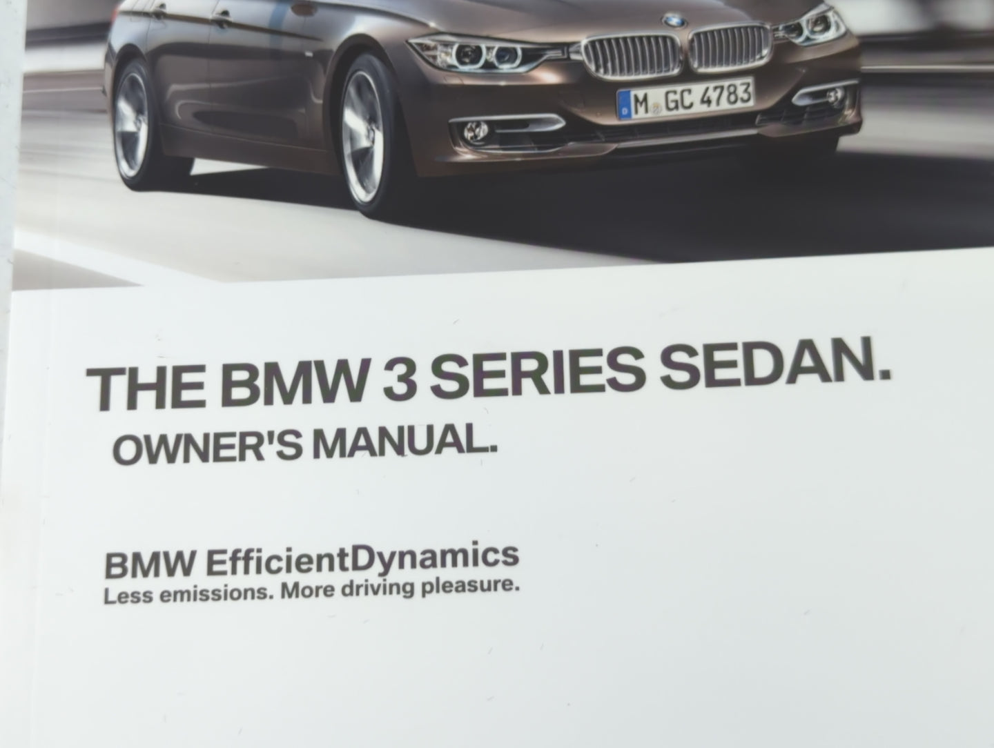 2012 Bmw X3 Owners Manual Book Guide OEM Used Auto Parts - Oemusedautoparts1.com