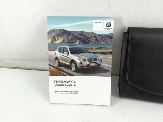 2012 Bmw X3 Owners Manual Book Guide P/N:1 40 2 903 813 OEM Used Auto Parts