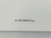 2012 Bmw X3 Owners Manual Book Guide P/N:1 40 2 903 813 OEM Used Auto Parts - Oemusedautoparts1.com