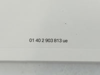 2012 Bmw X3 Owners Manual Book Guide P/N:1 40 2 903 813 OEM Used Auto Parts - Oemusedautoparts1.com