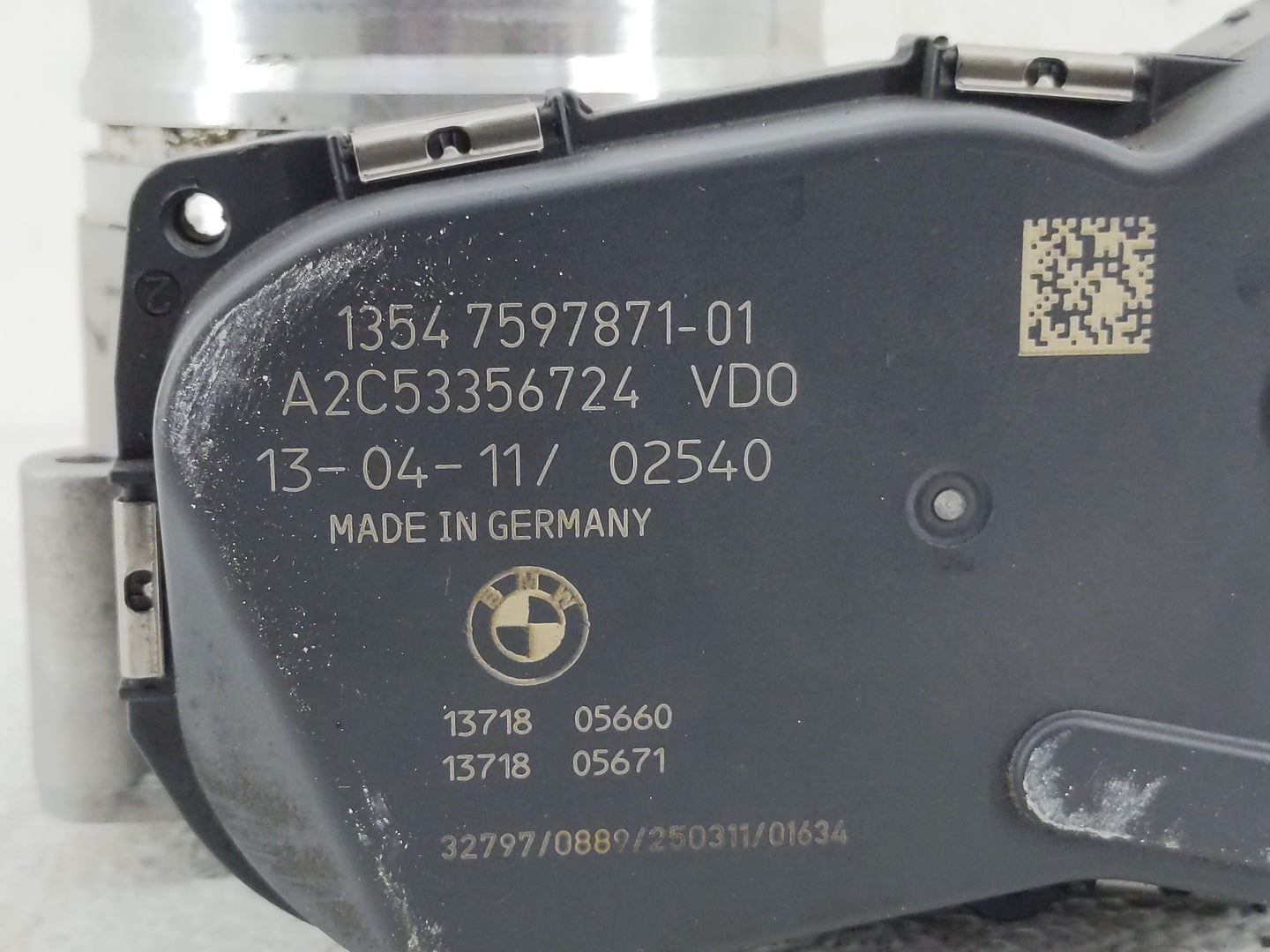 2011-2018 Bmw X5 Throttle Body P/N:1354 7597871-01 A2C53356724 Fits Fits 2010 2011 2012 2013 2014 2015 2016 2017 2018 2019 2