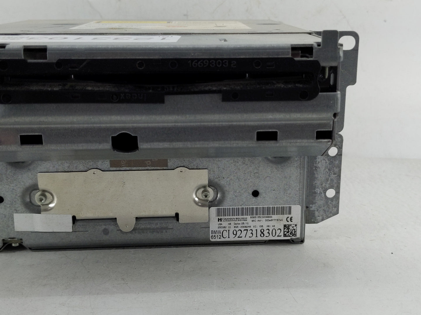 2012 Bmw X5 Radio AM FM Cd Player Receiver Replacement Fits Fits 2006 OEM Used Auto Parts - Oemusedautoparts1.com