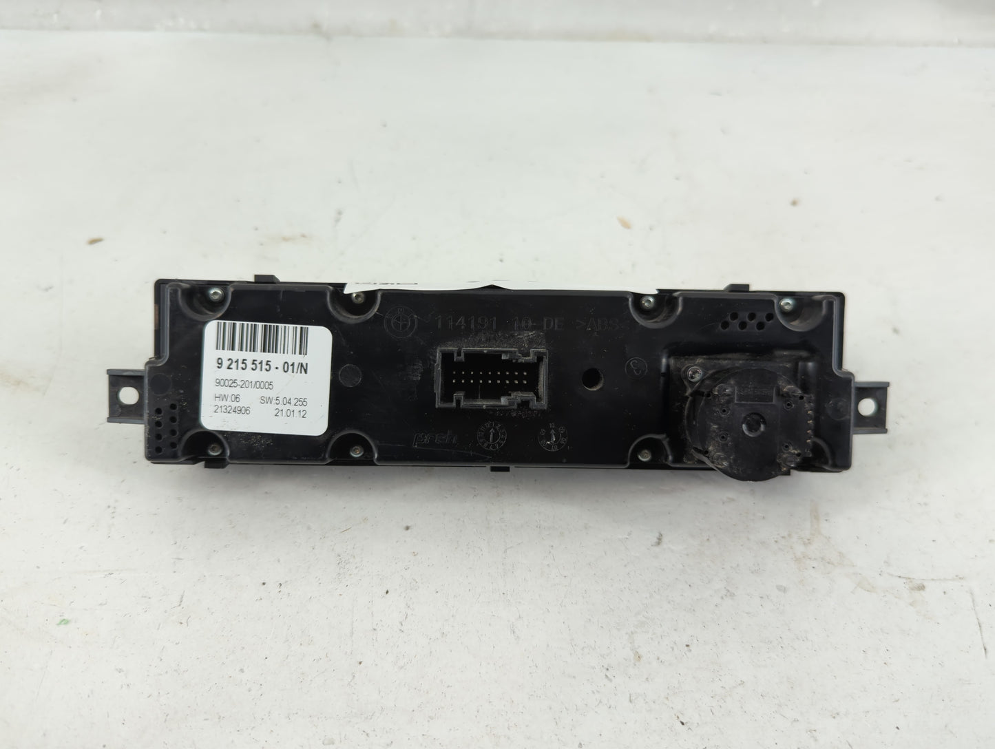 2007-2013 Bmw X5 Climate Control Module Temperature AC/Heater Replacement P/N:9 215 515-01 Fits OEM Used Auto Parts - Oemuse