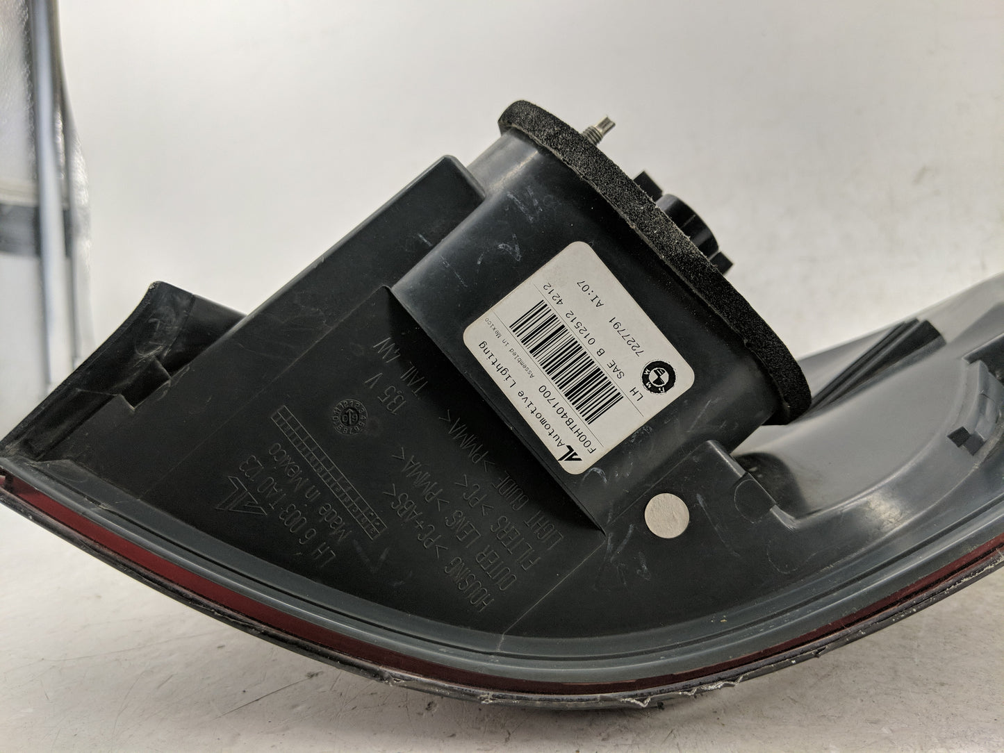 2012 Bmw X5 Tail Light Assembly Driver Left OEM P/N:7227791 63217227791 Fits OEM Used Auto Parts - Oemusedautoparts1.com
