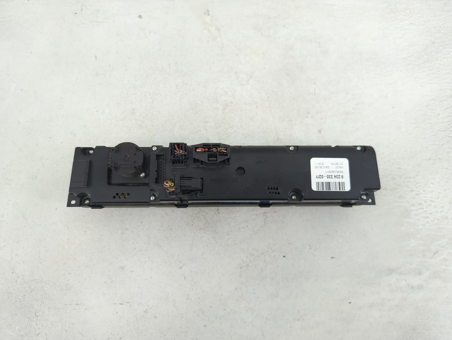 2007-2013 Bmw X5 Climate Control Module Temperature AC/Heater Replacement P/N:9234335-02/Y 90025-242/0017 Fits OEM Used Auto