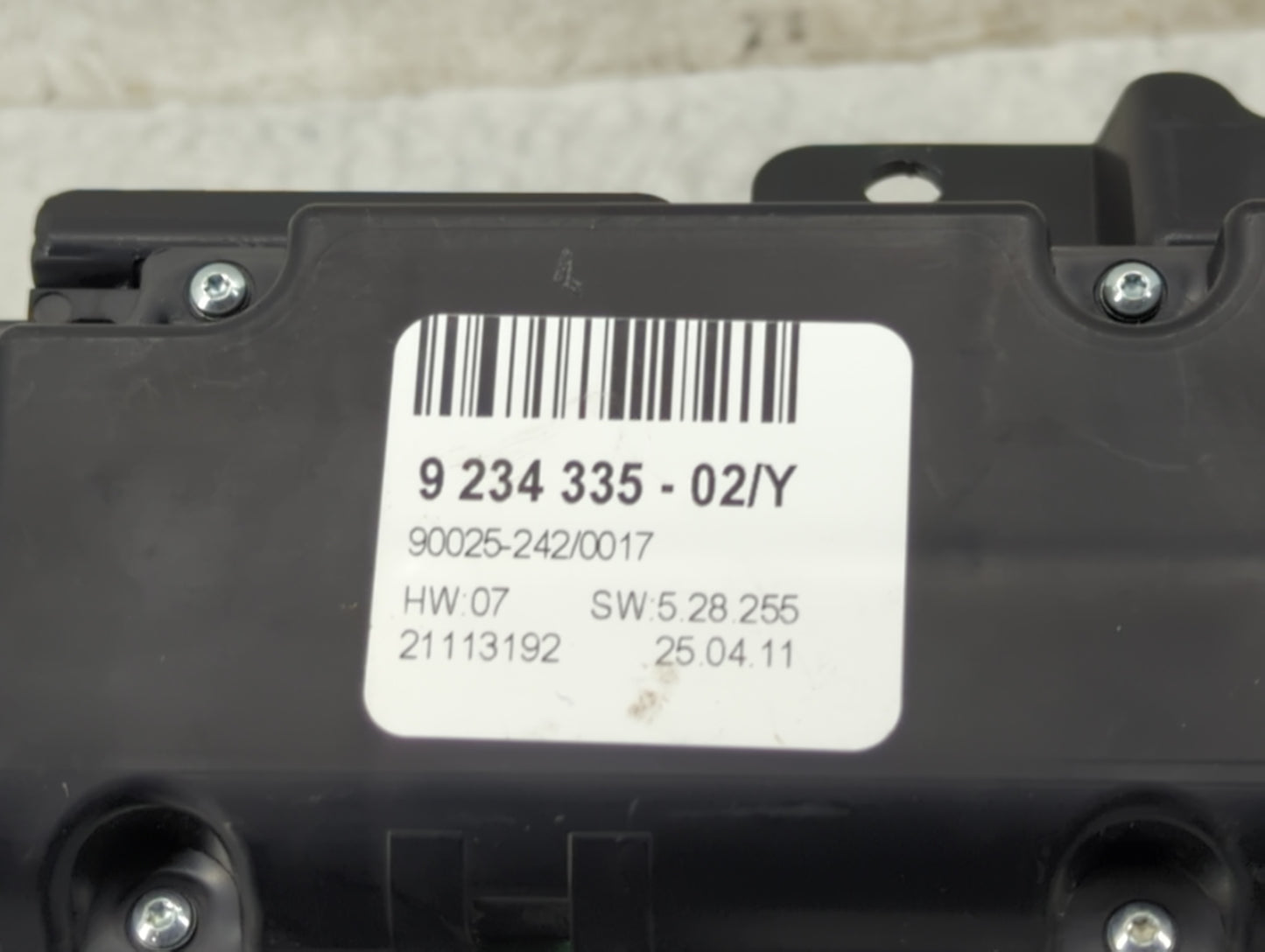 2007-2013 Bmw X5 Climate Control Module Temperature AC/Heater Replacement P/N:9234335-02/Y 9269218-03 Fits OEM Used Auto Par