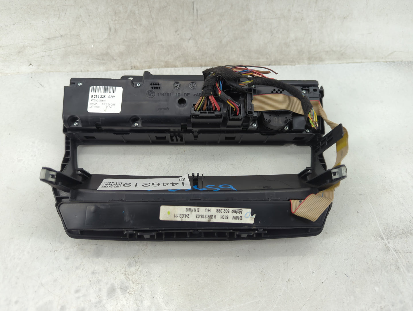2007-2013 Bmw X5 Climate Control Module Temperature AC/Heater Replacement P/N:9234335-02/Y 9269218-03 Fits OEM Used Auto Par