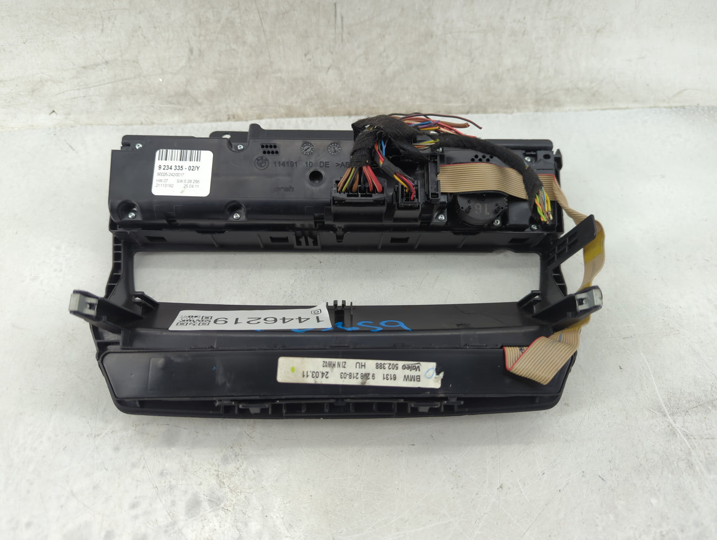 2007-2013 Bmw X5 Climate Control Module Temperature AC/Heater Replacement P/N:9234335-02/Y 9269218-03 Fits OEM Used Auto Par