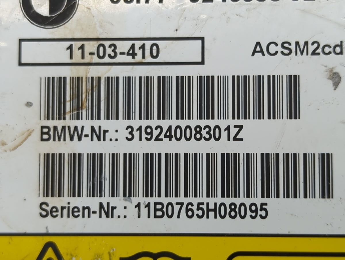 2012 Bmw X5 PCM Engine Control Computer ECU ECM PCU OEM P/N:65.77-9240083-02 0285010258, 31924008301Z OEM Used Auto Parts - 
