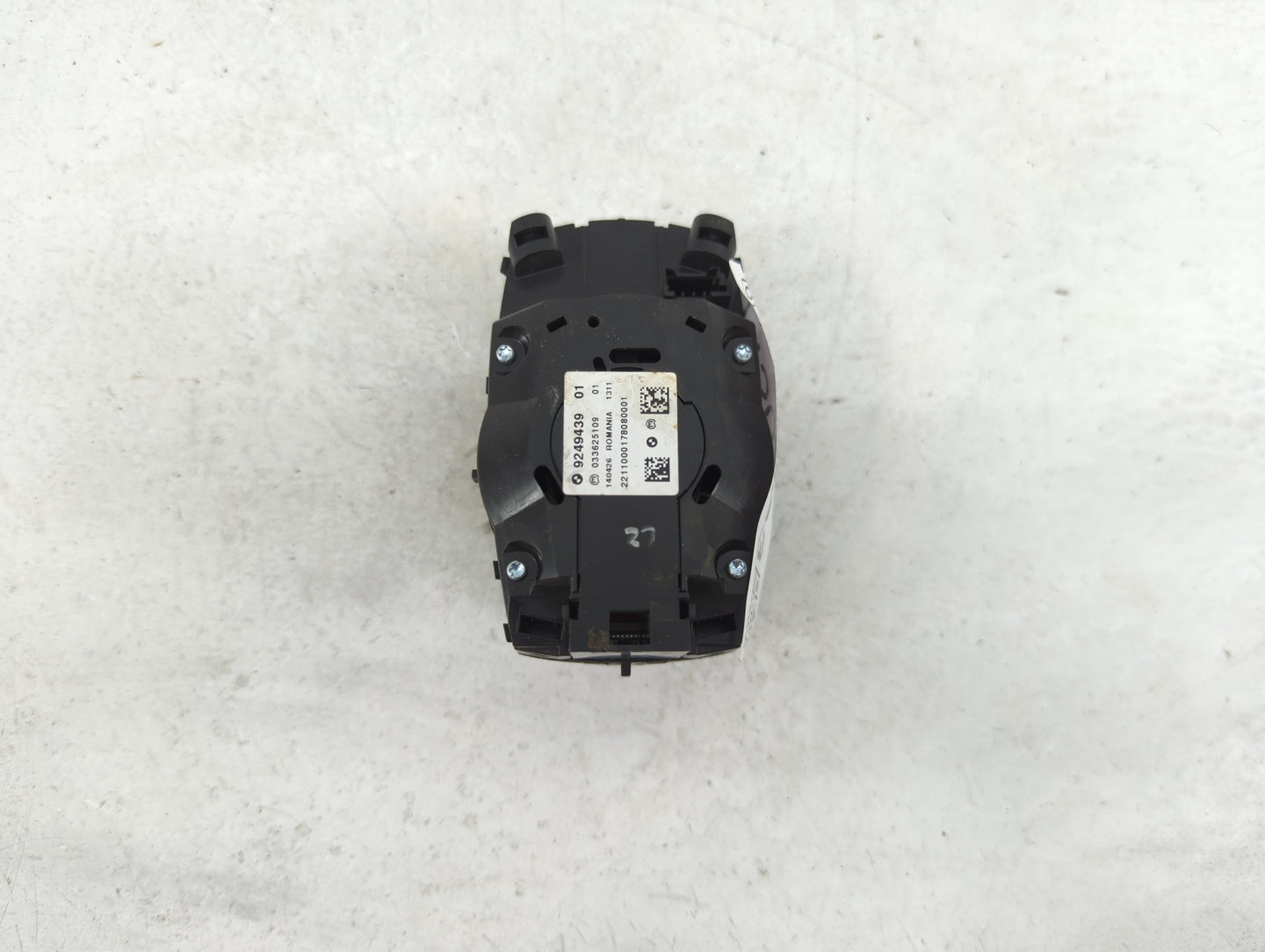2012 Bmw X5 Radio AM FM Cd Player Receiver Replacement P/N:9249439 033625109 Fits OEM Used Auto Parts - Oemusedautoparts1.co