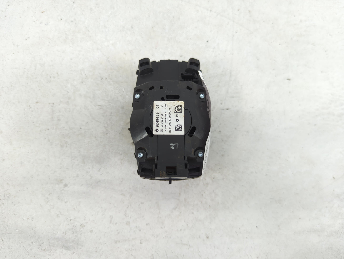 2012 Bmw X5 Radio AM FM Cd Player Receiver Replacement P/N:9249439 033625109 Fits OEM Used Auto Parts - Oemusedautoparts1.co