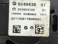 2012 Bmw X5 Radio AM FM Cd Player Receiver Replacement P/N:9249439 033625109 Fits OEM Used Auto Parts - Oemusedautoparts1.co