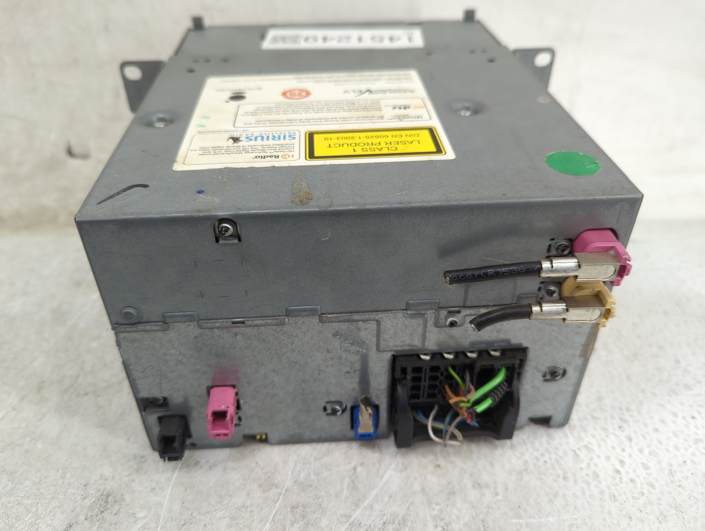 2012 Bmw X5 Radio AM FM Cd Player Receiver Replacement P/N:9257201 925720101, 2259151 Fits OEM Used Auto Parts - Oemusedauto