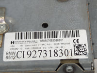 2012 Bmw X5 Radio AM FM Cd Player Receiver Replacement P/N:9585076B2096801 CI927318301, 250382 10 Fits OEM Used Auto Parts -