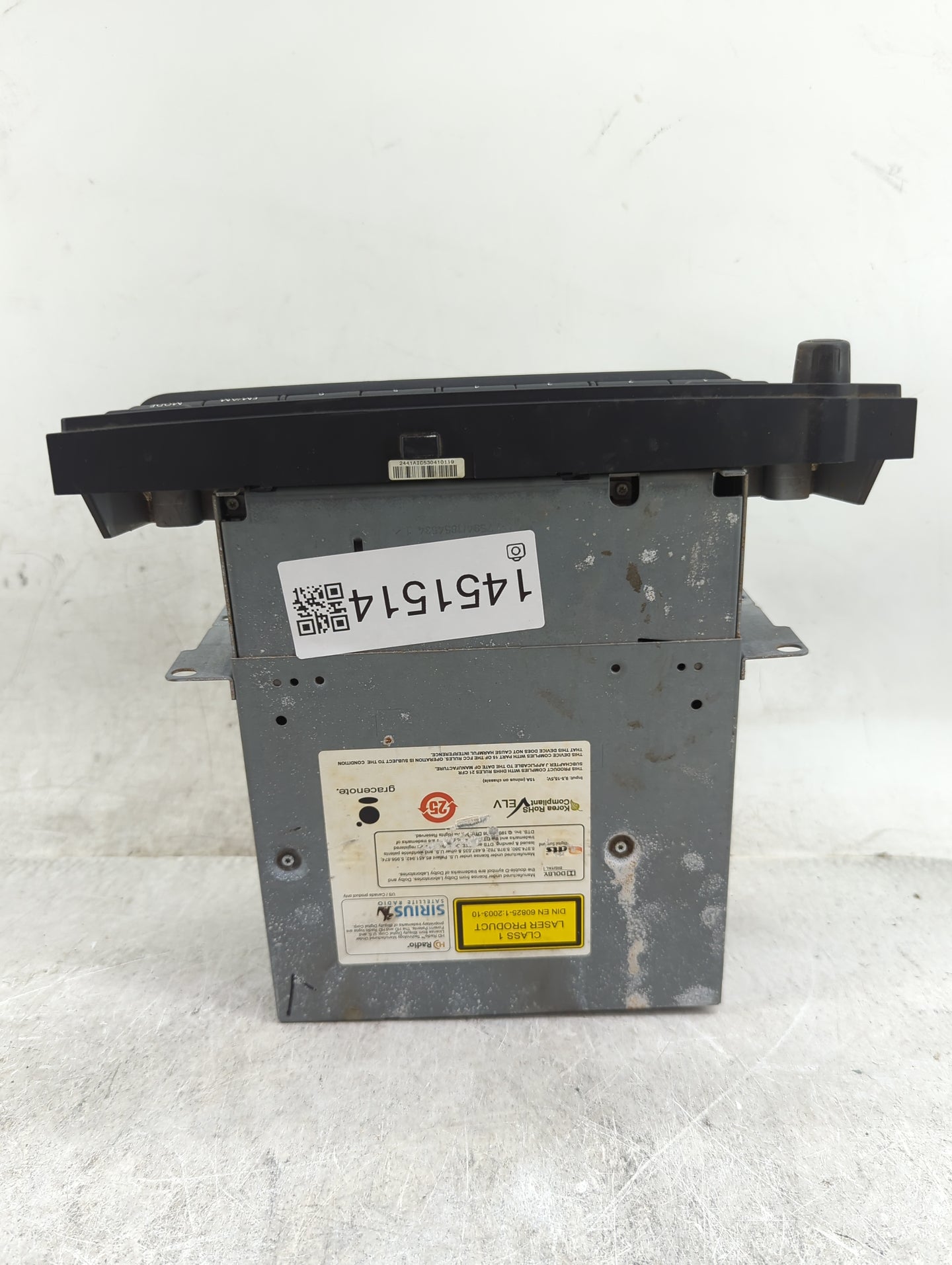 2012 Bmw X5 Radio AM FM Cd Player Receiver Replacement P/N:9585076B2096801 CI927318301, 250382 10 Fits OEM Used Auto Parts -