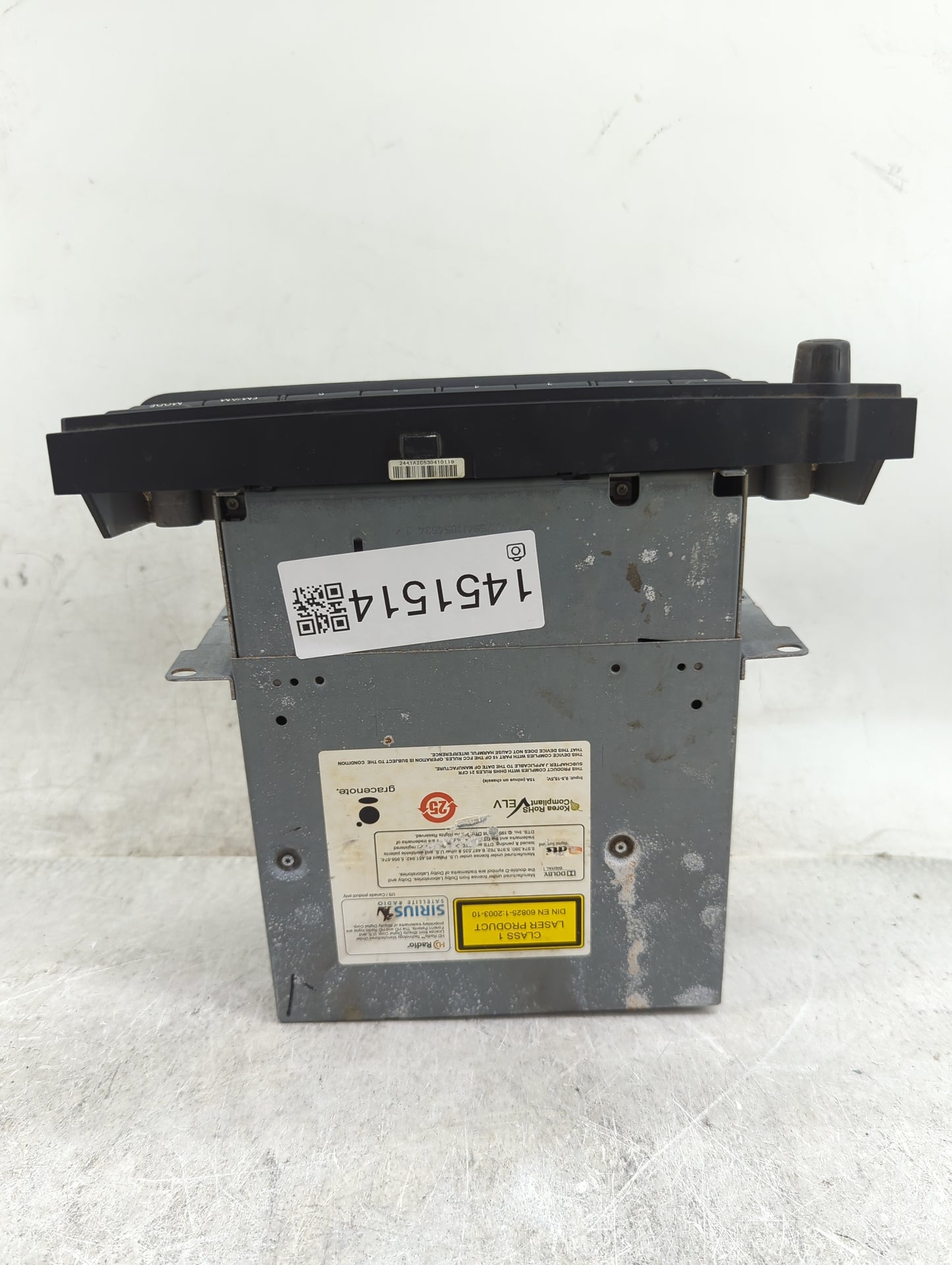 2012 Bmw X5 Radio AM FM Cd Player Receiver Replacement P/N:9585076B2096801 CI927318301, 250382 10 Fits OEM Used Auto Parts -