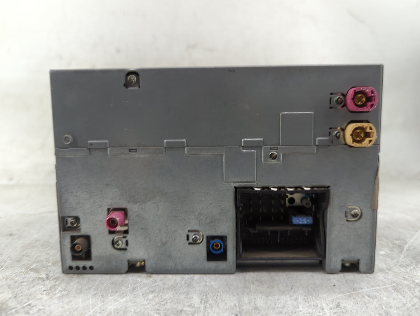 2012 Bmw X5 Radio AM FM Cd Player Receiver Replacement P/N:9257201 958505982076226, 250382 10 Fits OEM Used Auto Parts - Oem