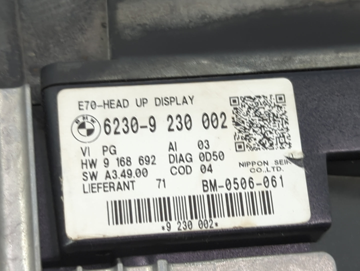 2010-2013 Bmw X5 Information Display Screen - Oemusedautoparts1.com