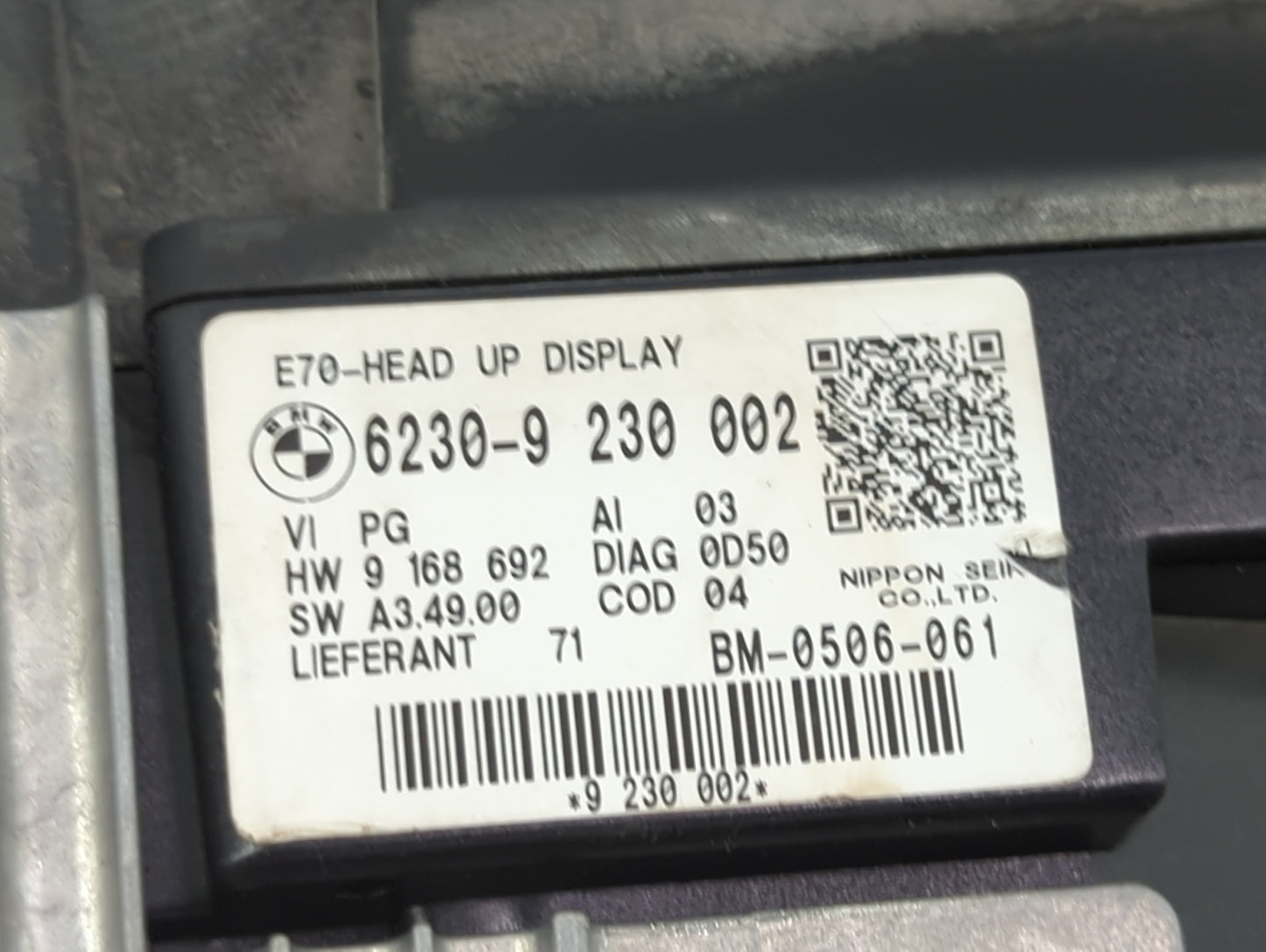 2010-2013 Bmw X5 Information Display Screen - Oemusedautoparts1.com