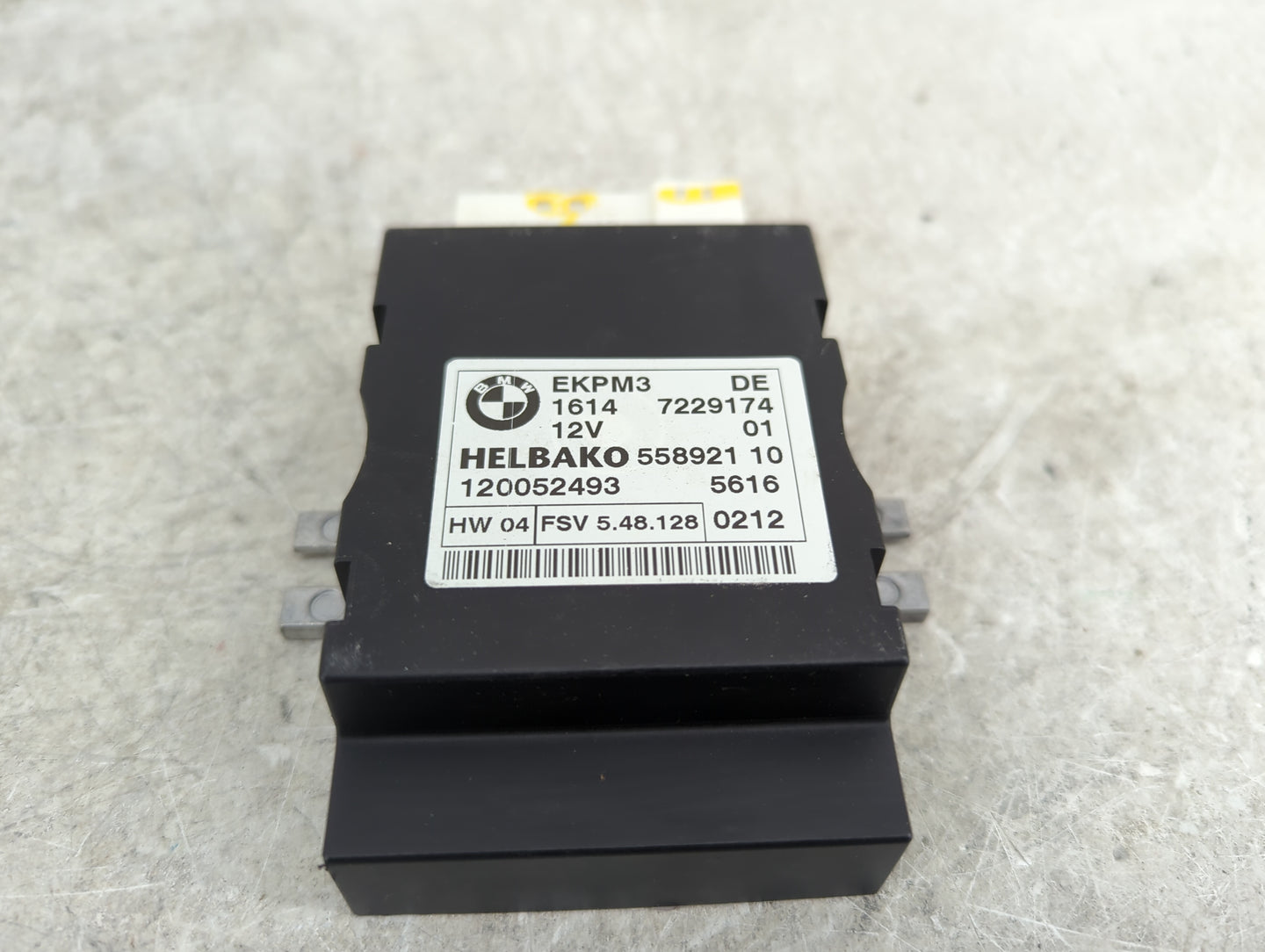 2011-2013 Bmw X5 Fuel Pump Control Module 16147229174|55892110|120052493 - Oemusedautoparts1.com