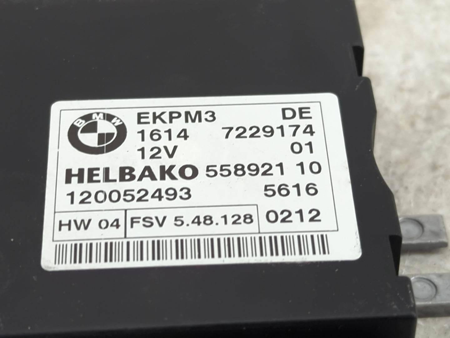 2011-2013 Bmw X5 Fuel Pump Control Module 16147229174|55892110|120052493 - Oemusedautoparts1.com