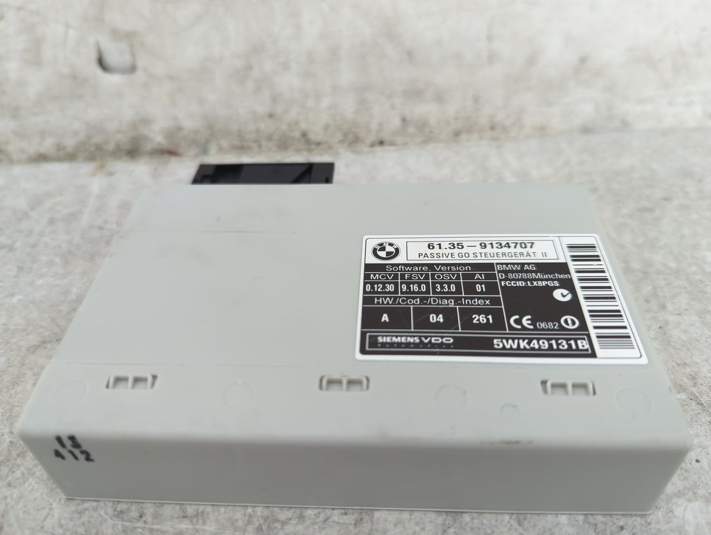 2007-2013 Bmw X5 Theft-locking Control Module - Oemusedautoparts1.com