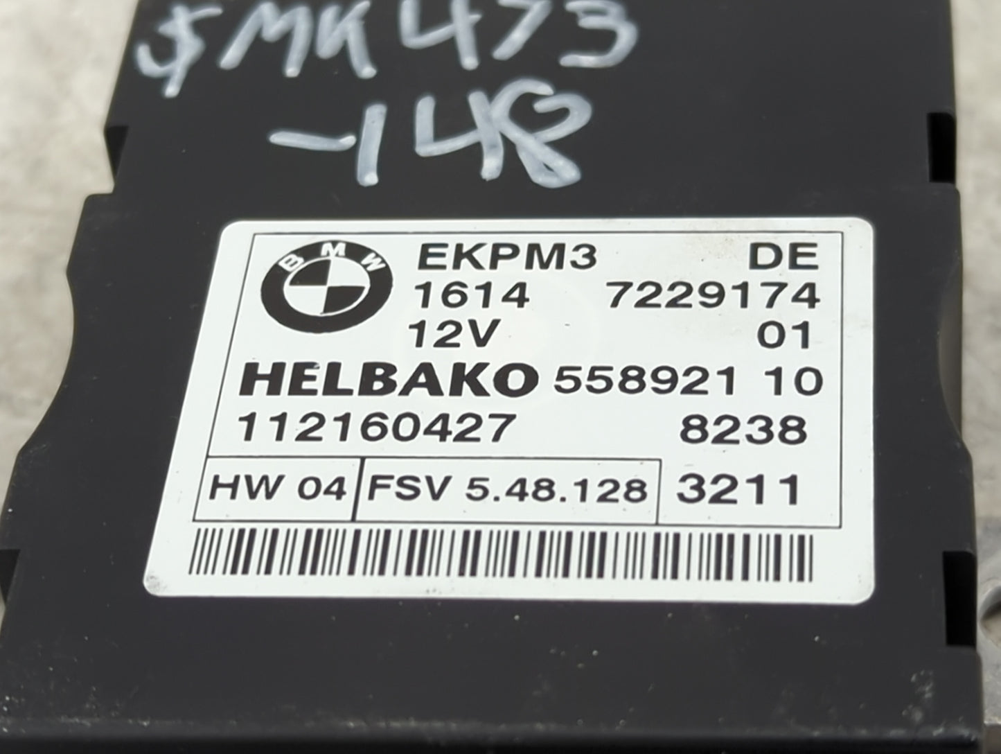 2011-2013 Bmw X5 Fuel Pump Control Module 16147229174|55892110|ekpm3 - Oemusedautoparts1.com