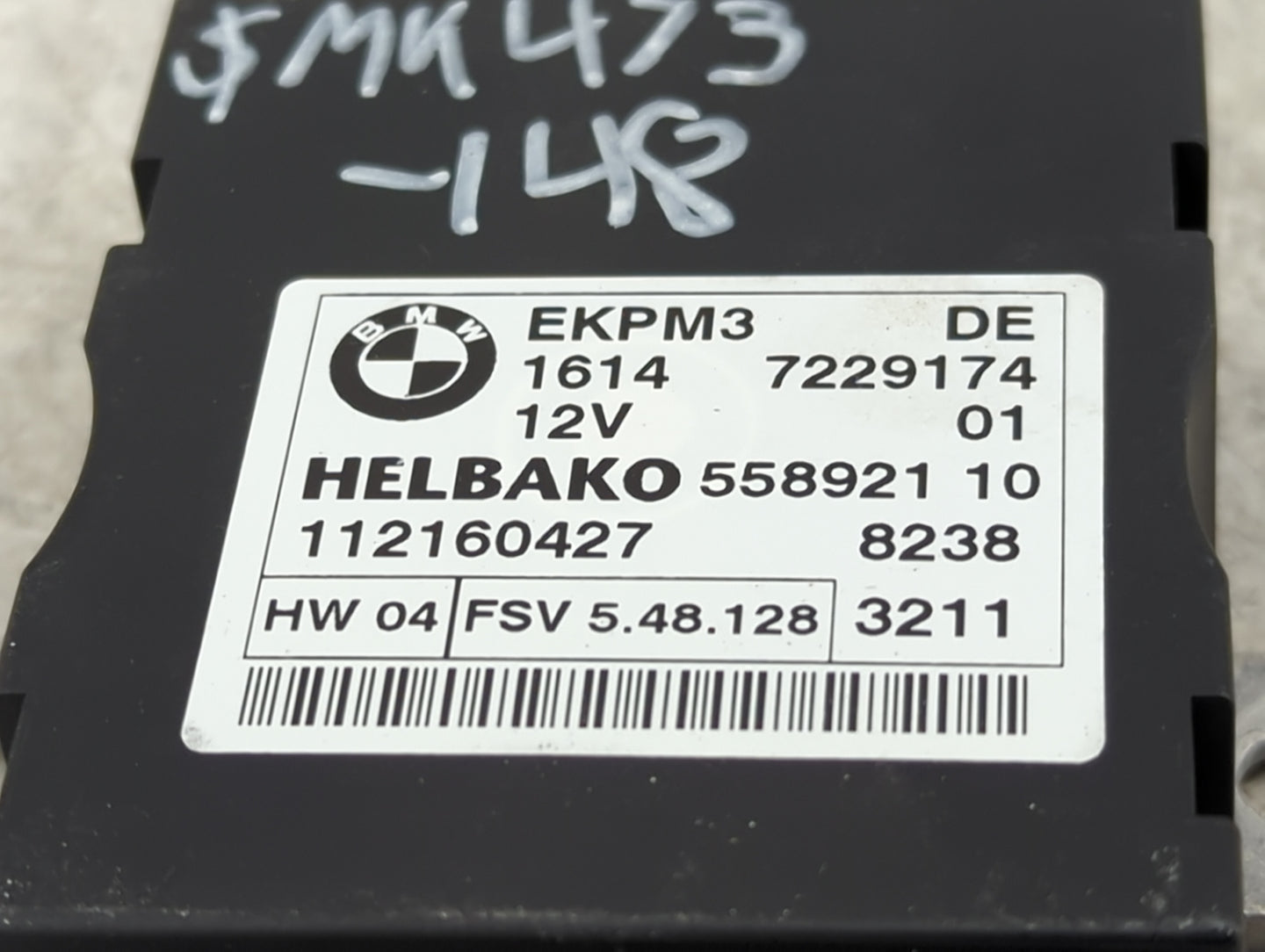 2011-2013 Bmw X5 Fuel Pump Control Module 16147229174|55892110|ekpm3 - Oemusedautoparts1.com
