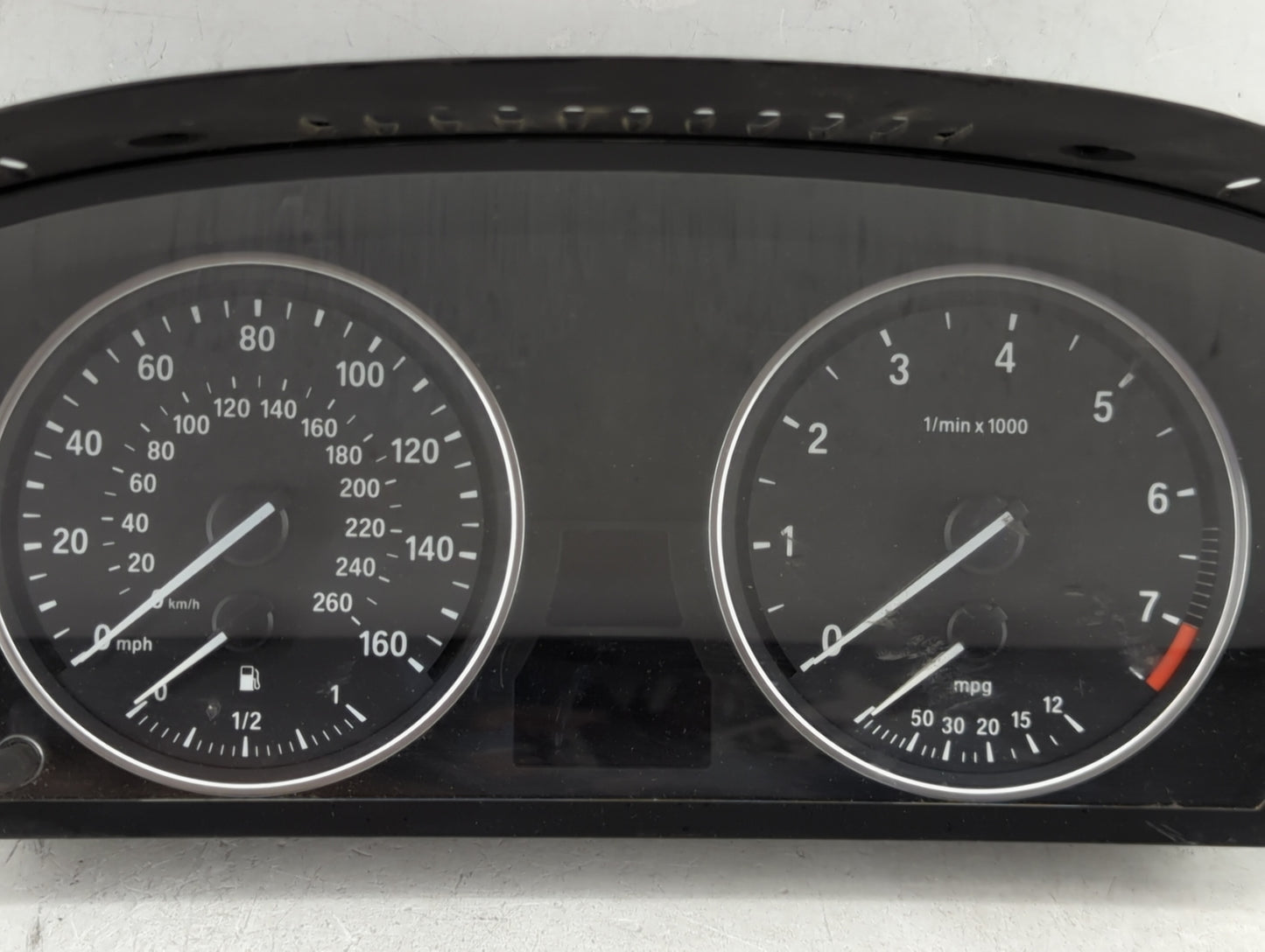 2011-2013 Bmw X5 Instrument Cluster Speedometer Gauges P/N:600144867 A2C53419218 Miles: Fits Fits 2011 2012 2013 OEM Used Au