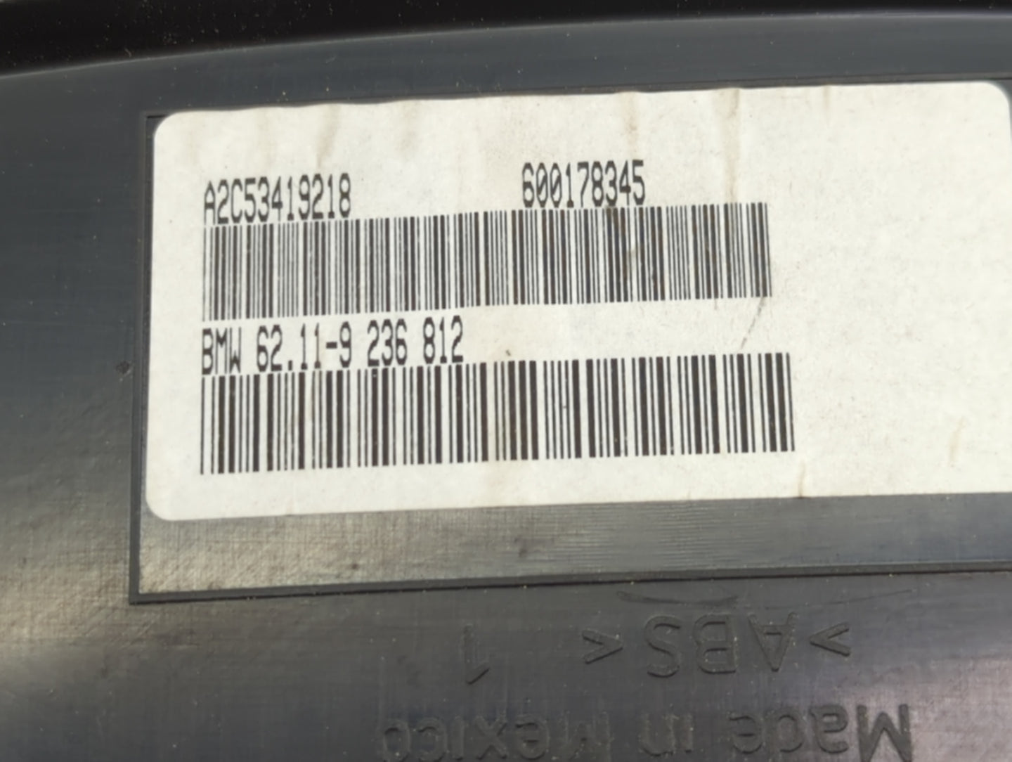 2011-2013 Bmw X5 Instrument Cluster Speedometer Gauges P/N:A2C53419218 600178345, 62.11-9236812 Miles:79K Fits Fits 2011 201
