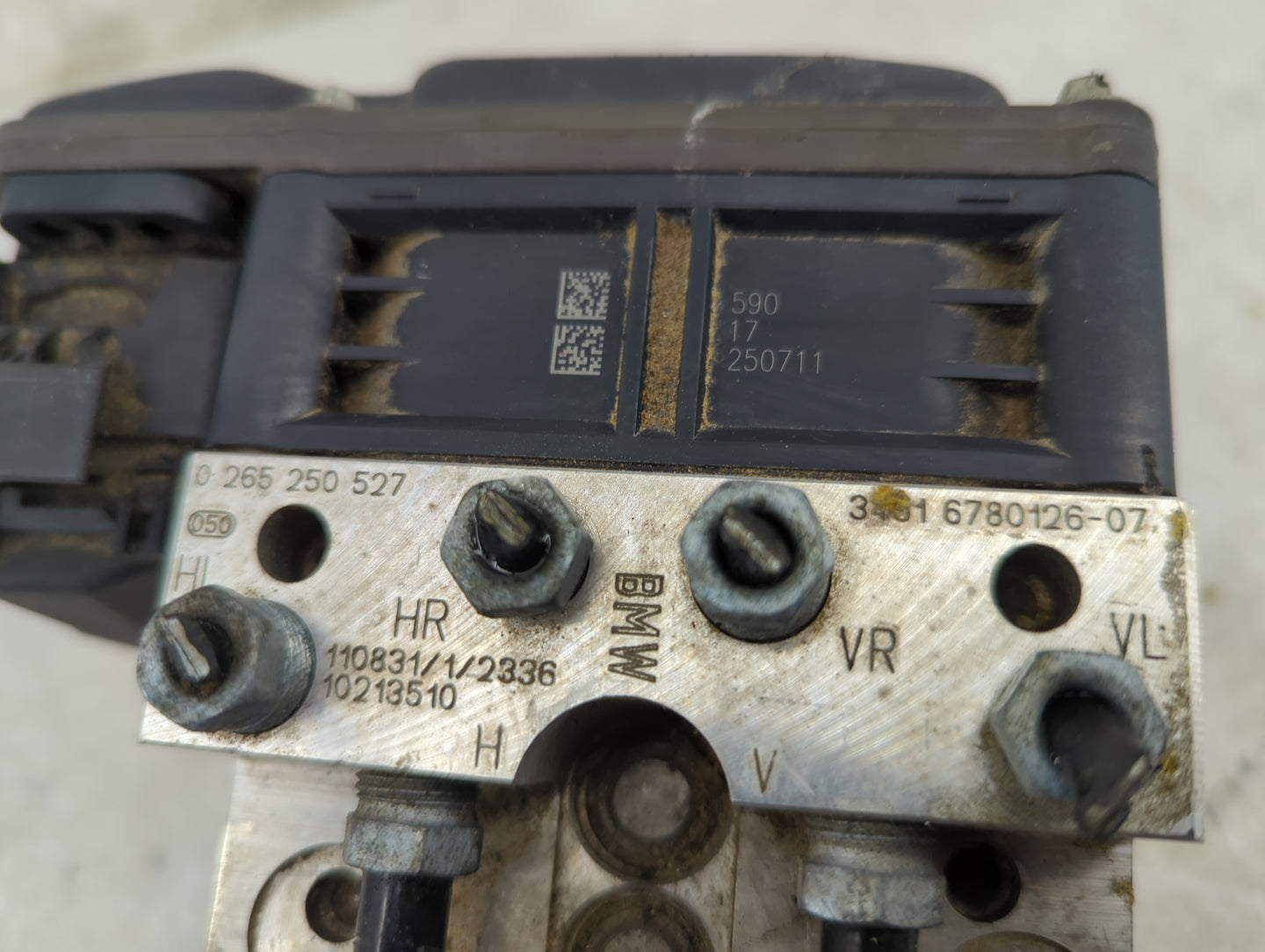 2007-2013 Bmw X5 ABS Pump Control Module Replacement P/N:0265250527 34516780126-07 Fits OEM Used Auto Parts - Oemusedautopar
