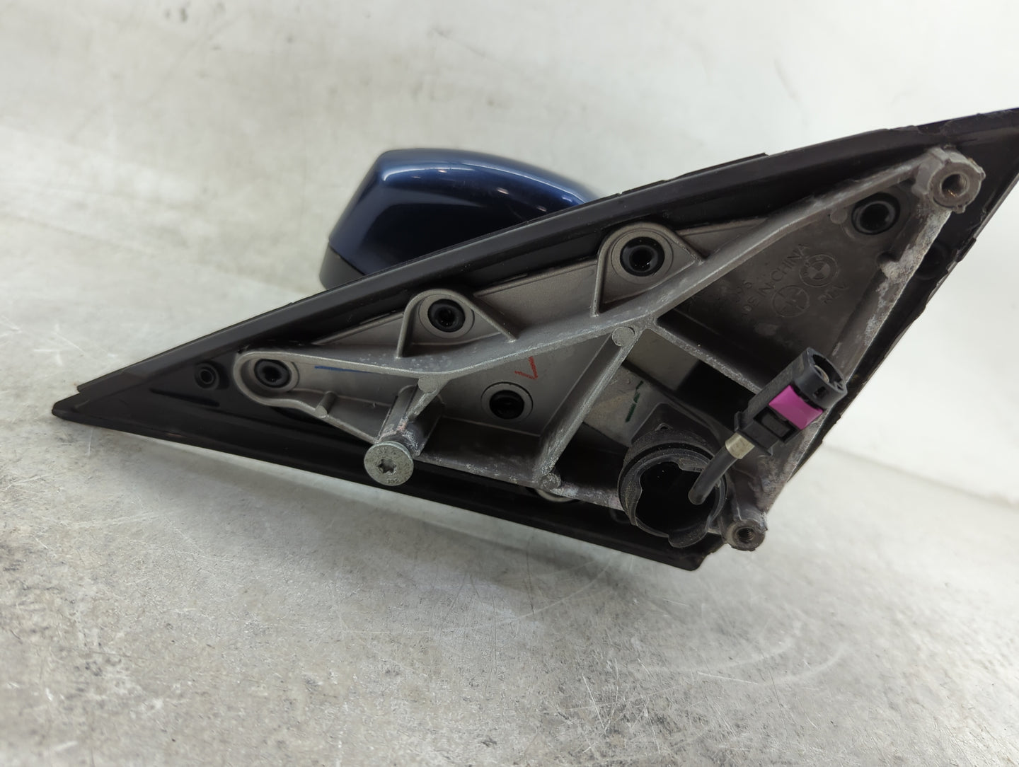 2010-2013 Bmw X5 Driver Side View Mirror - Left Door Mirror OEM Used - Oemusedautoparts1.com