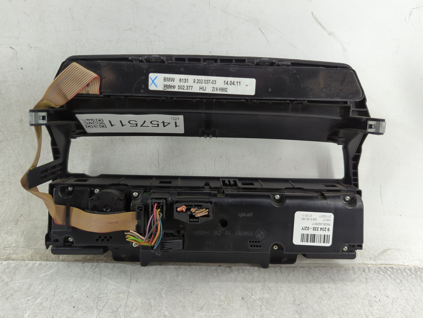 2007-2013 Bmw X5 Climate Control Module Temperature AC/Heater Replacement Fits Fits 2007 2008 2009 2010 2011 2012 2013 2014 