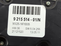 2007-2013 Bmw X5 Climate Control Module Temperature AC/Heater Replacement P/N:9 215 514 Fits OEM Used Auto Parts - Oemusedau