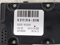 2007-2013 Bmw X5 Climate Control Module Temperature AC/Heater Replacement P/N:9 215 514 Fits OEM Used Auto Parts - Oemusedau
