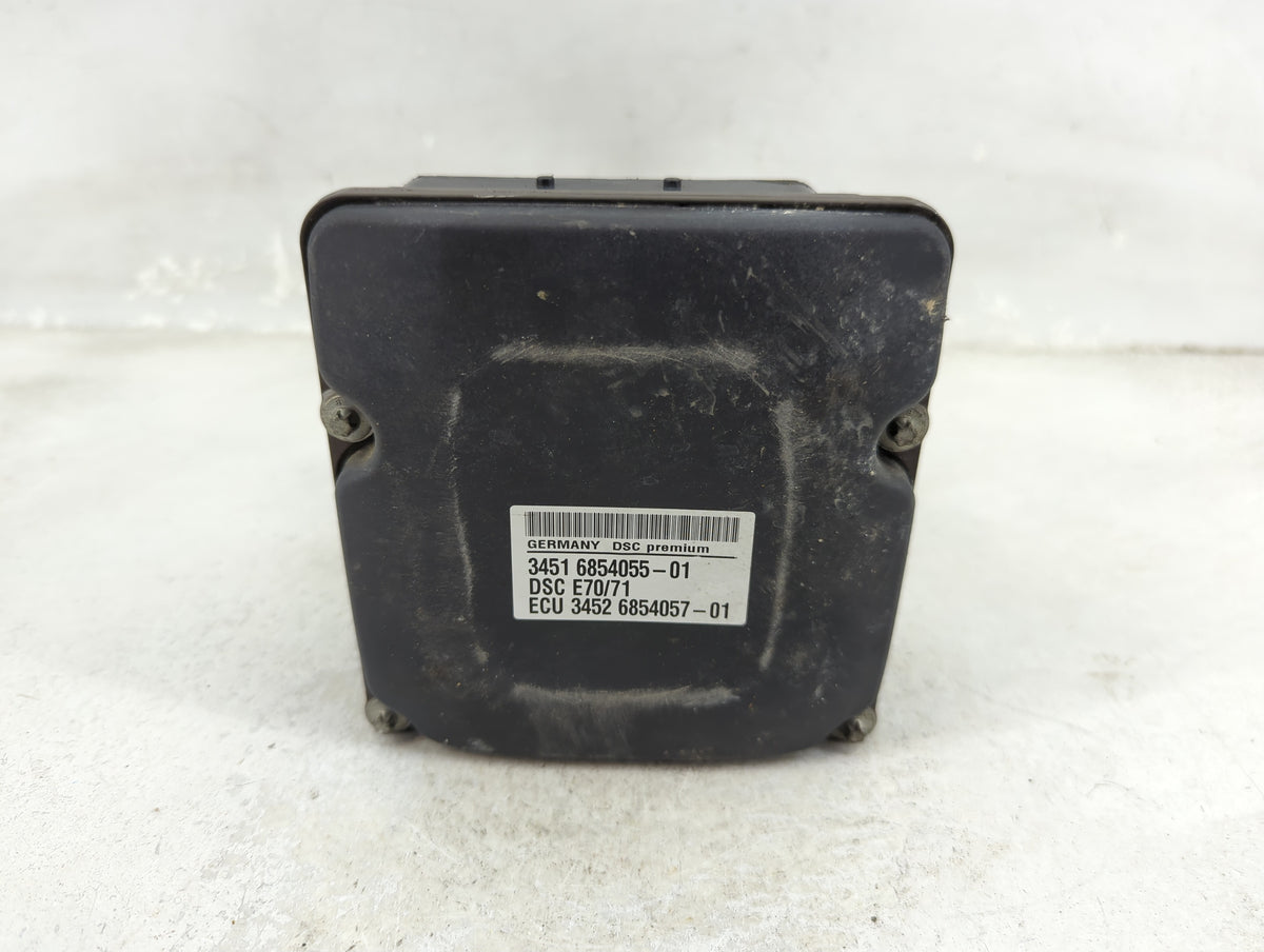 2007-2013 Bmw X5 Anti-Lock Brake ABS Pump Module Actuator OEM P/N:34516854055-01 34526854057-01 Fits OEM Used Auto Parts - O