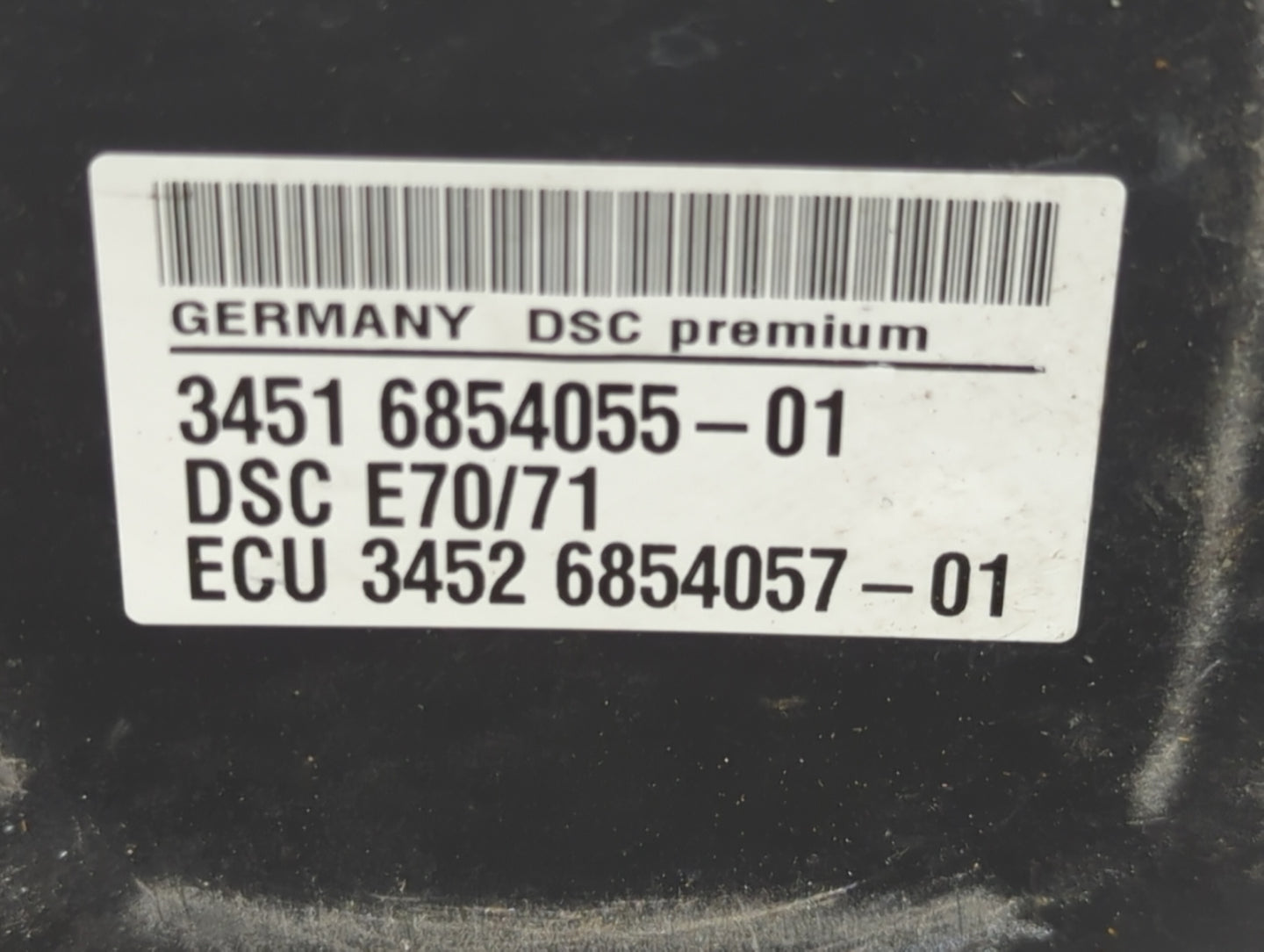 2007-2013 Bmw X5 ABS Pump Control Module Replacement P/N:34516854055-01 34526854057-01 Fits OEM Used Auto Parts - Oemusedaut