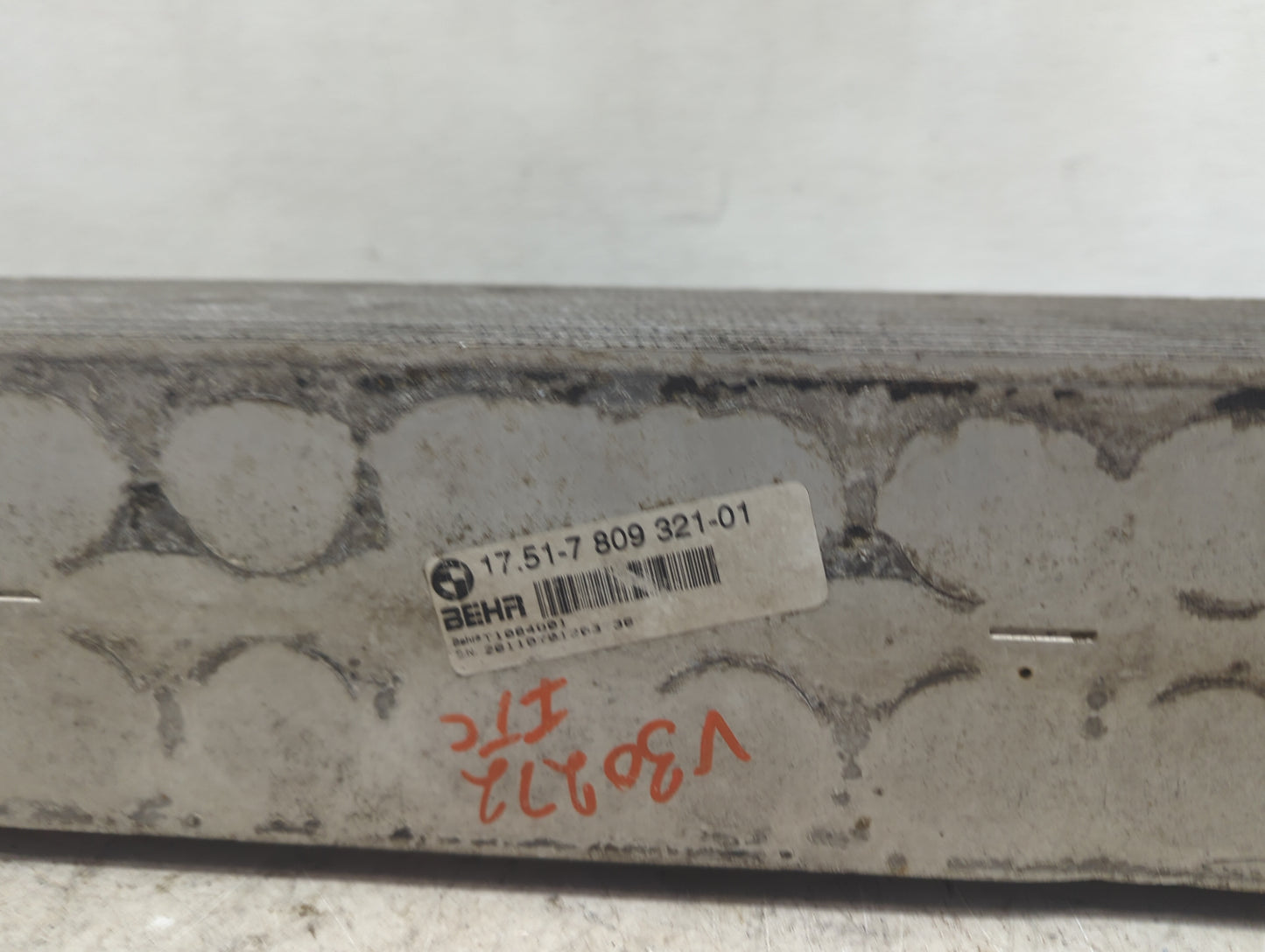 2011-2018 Bmw X5 Turbo Intercooler 1482976 - Oemusedautoparts1.com