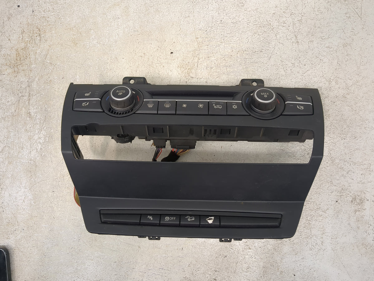 2007-2013 Bmw X5 Climate Control Module Temperature AC/Heater Replacement P/N:9219974-01 9269218-01 Fits OEM Used Auto Parts