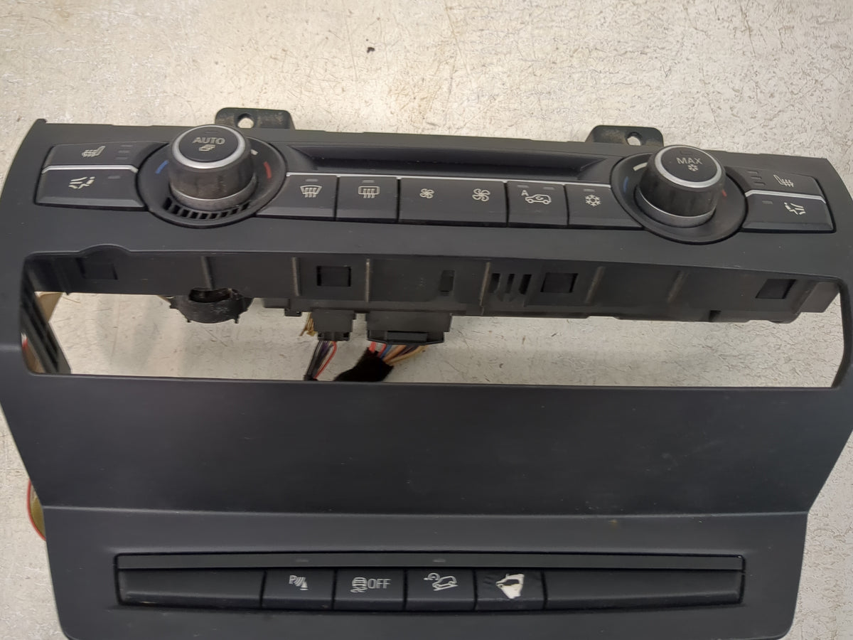 2007-2013 Bmw X5 Climate Control Module Temperature AC/Heater Replacement P/N:9219974-01 9269218-01 Fits OEM Used Auto Parts