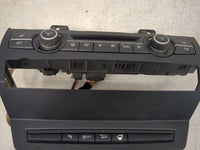 2007-2013 Bmw X5 Climate Control Module Temperature AC/Heater Replacement P/N:9219974-01 9269218-01 Fits OEM Used Auto Parts