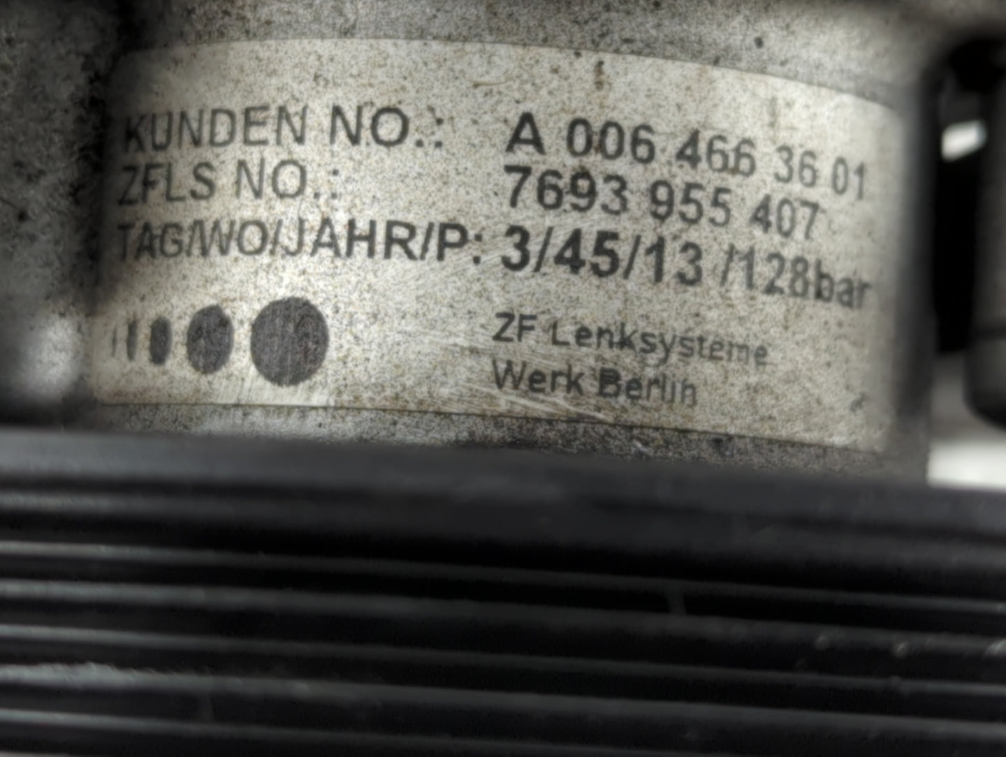 2011-2012 Bmw X5 Power Steering Column Pump Oem - Oemusedautoparts1.com
