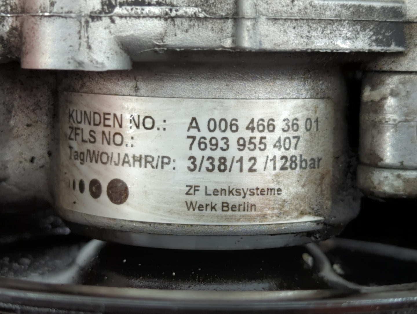 2011-2012 Bmw X5 Power Steering Column Pump Oem - Oemusedautoparts1.com