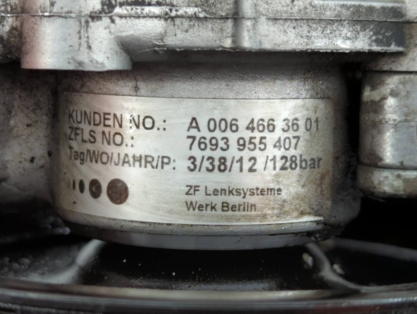 2011-2012 Bmw X5 Power Steering Column Pump Oem - Oemusedautoparts1.com
